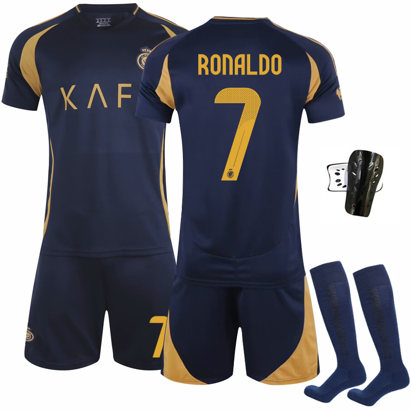 2425リヤド勝利アウェイ新型7号Cロサッカー服セットサトユナイテッドユニフォーム10馬内大量品