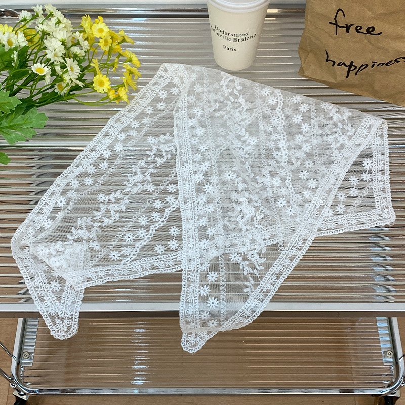 Women's Sweet Simple Style Flower Polyester Lace 1 Piece display picture 6