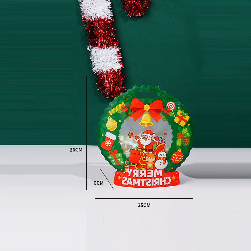 2026 nuevas bolsas de regalo de calcetines de Navidad embalaje de dulces autosuficientes bolsas de regalos de vacaciones creativas bolsas de aperitivos