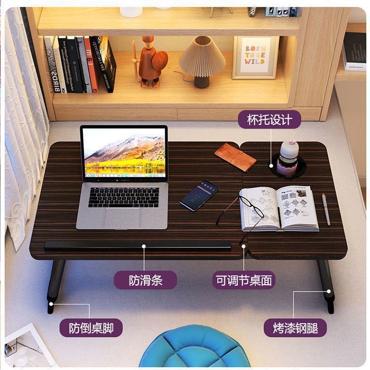 Nuevo escritorio elevable en la cama, escritorio de computadora portátil plegable en la cama, escritorio de estudio del dormitorio para estudiantes