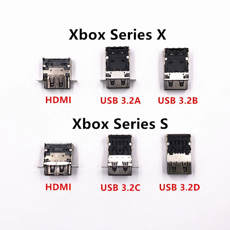 Подходит для Xbox Series X Series S HD интерфейс HDMI хвостовой штекер XSX HDMI посадочное место