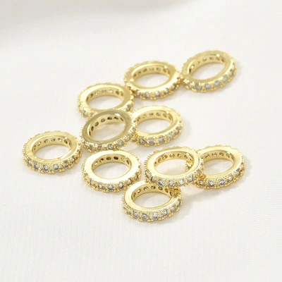 Color Preservation Zircon Beads Large | Zərgərlik ara hissələri