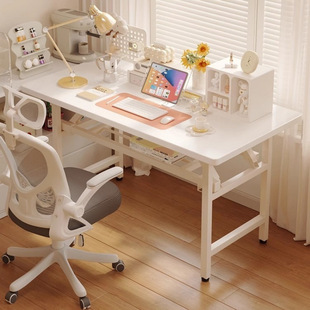 Table Rental House Rental Installation-Free Folding Table Computer Table Study Table Student Simple Desk Dining Table Dining Table