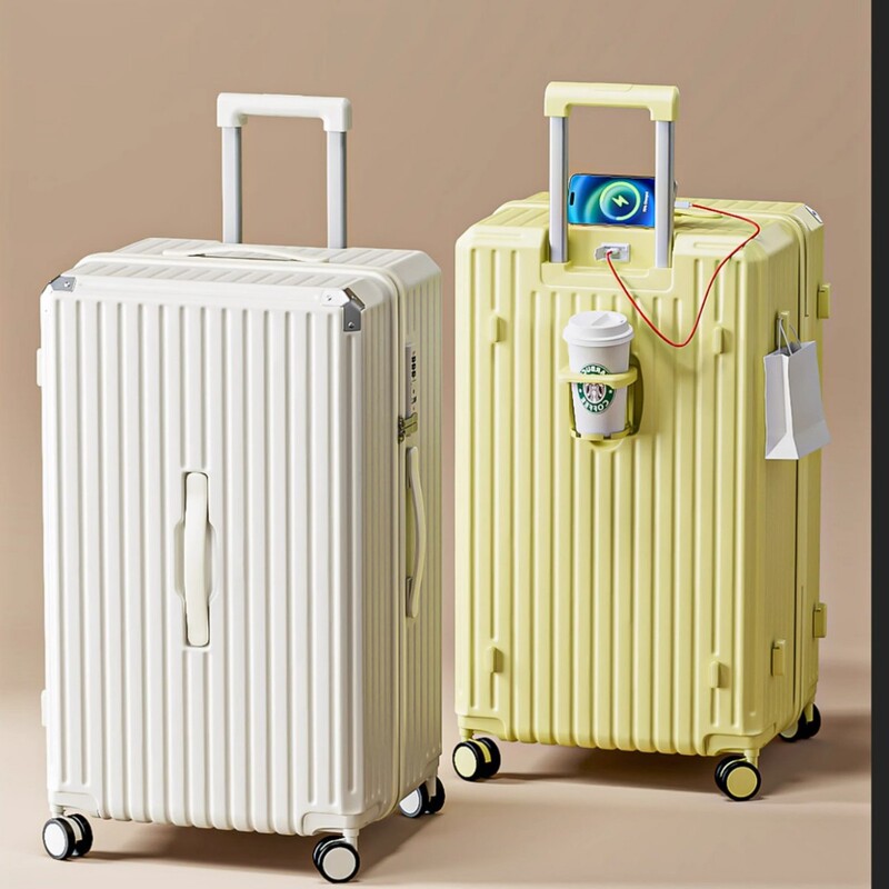 Luggage Case Women's 2024 New Large Capacity Password Box 28 Inch Trolley Case Men's 20 Inch Small Boarded Case Suitcase