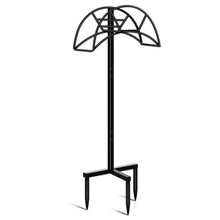 Cross-Border Water Pipe Organizer Garden Bracket Removable Metal Water Pipe Storage Rack Vertical Set Bracket