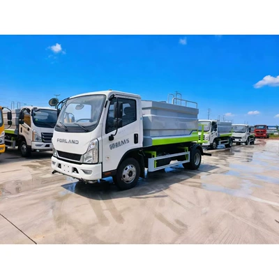 Used Foton Sprinkler Truck 30m Fog Cannon Sprinkler Truck Blue Plate Dust Suppression Sprinkler Truck Manufacturer