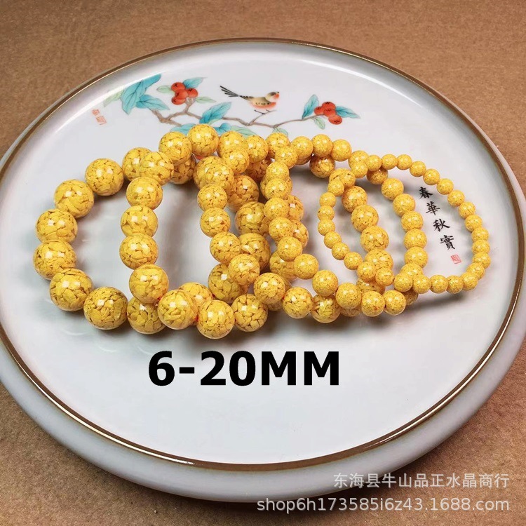 DIY hand-woven realgar bracelet for men and women