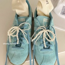 泫雅同款珍珠鞋扣diy蝴蝶结球鞋扣秒华丽南韩ins时髦精单品配饰潮