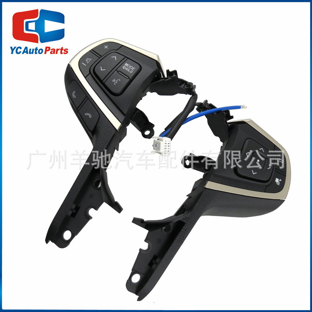 84250-0K080 Volante de audio Control de crucero Botón de volumen de teléfono para Toyota Eno Innova