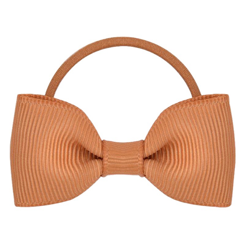 Cross-Border New Solid Color Bow Hair Tie Hyuna Style Girl Hair Rope Cute Versatile Hair Band Elastic Hair Accessory 201