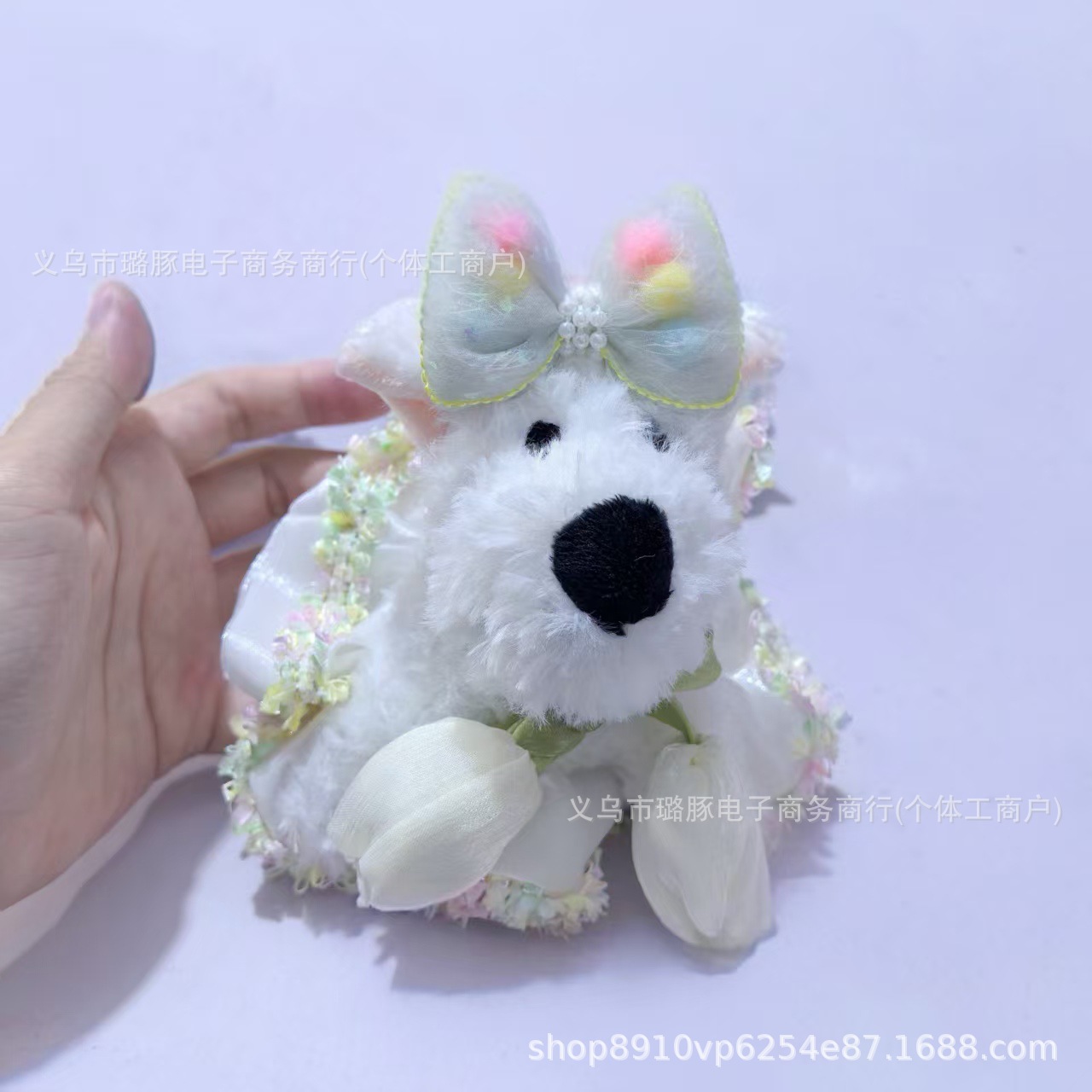 흰색 튤립 공주풍 드레스 [웨스트 하이랜드]