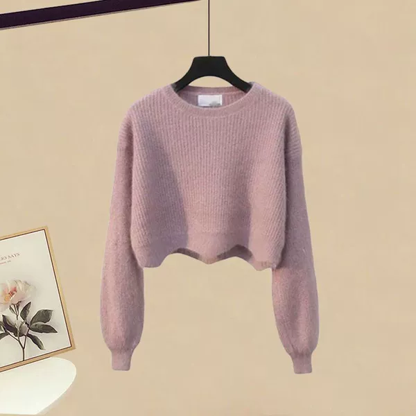 1273#pink sweater
