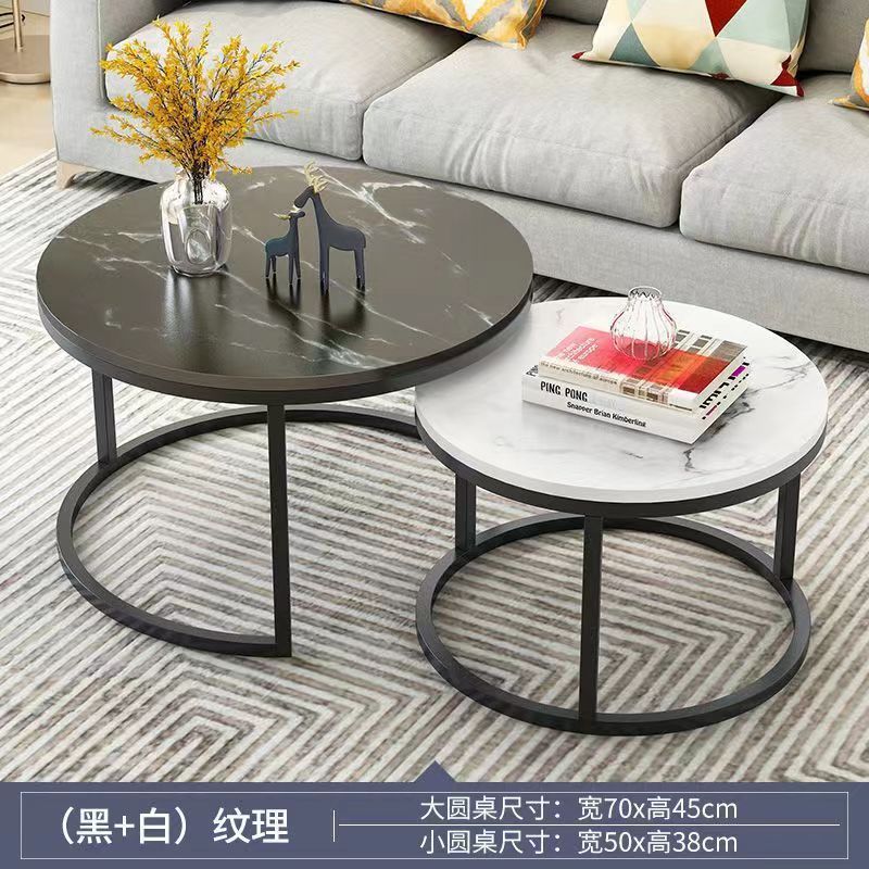 [반신] 블랙 프레임 70 블랙 50 화이트 대리석 패턴