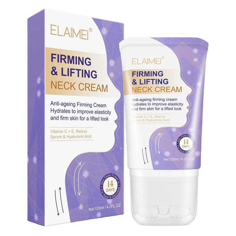 ELAIMEI крем для шеи двухваликовый V-образный массажный крем для шеи лебедя никотинамид успокаивающий морщины эластичный лифтинг исчезновение