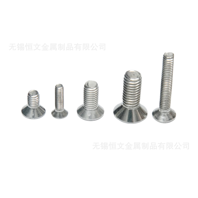 批发 201/304不锈钢沉头螺钉/平头螺丝/十字沉头螺钉M6*8-M6*100