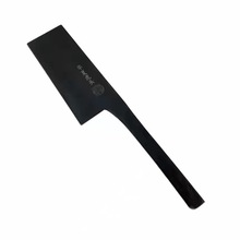厂家货源黑老虎虎头黑色铁柄瓦刀  砖刀  砌砖刀 泥刀泥瓦工具刮
