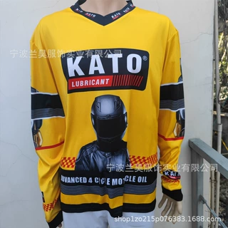 俱乐部球迷礼品服长袖衫涤纶190g面料外贸供应 满版升华logo印刷