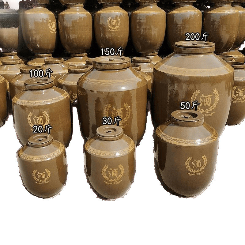 厚い土セラミック 10kg 酒瓶 25kg 酒瓶 50kg 酒瓶貯蔵バブル酒瓶家庭用大型|undefined