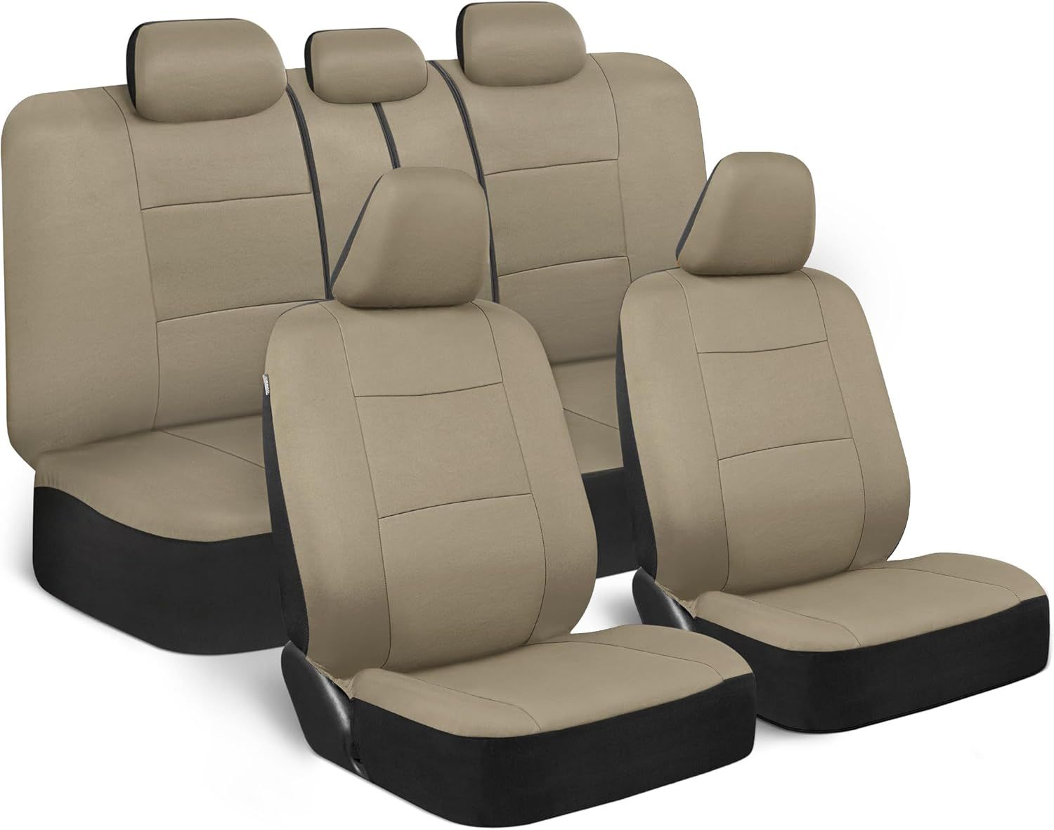 Universal Five-Seater Front and Rear Car Seat Covers, Temu Foreign Trade Export to Russia, Mexico, Cross-Border E-Commerce