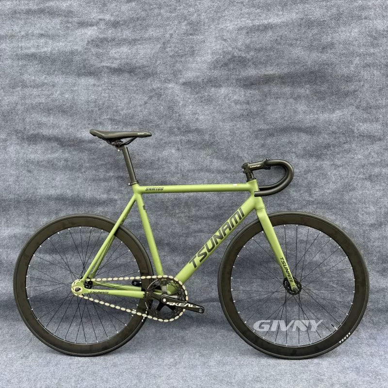 TSUNAMI Сунами Tsunami Dead Flying SNM-100 Dead Flying Bicycle Racing Vehicle Firm Firm Firm Field Aluminum Alloy