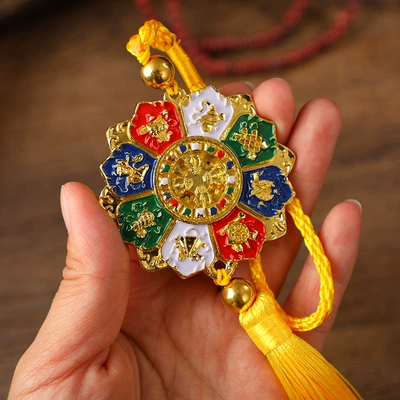 Car hanging – eight auspicious car hanging accessories