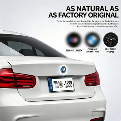 Car logo dynamic car emblems, supports personalized images