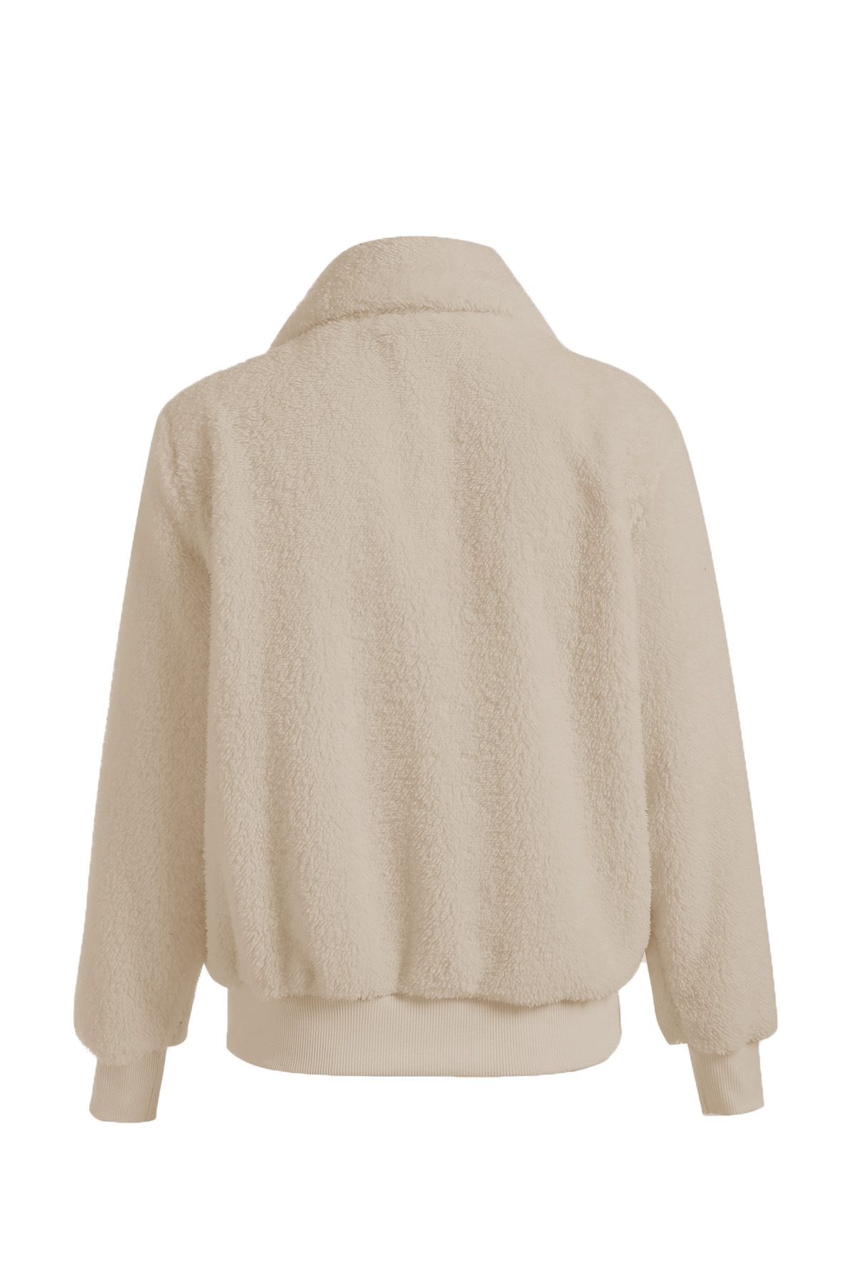 Women's Clothing Warm Velvet Teddy, Women's Woolen Coat Tops_voghion.com