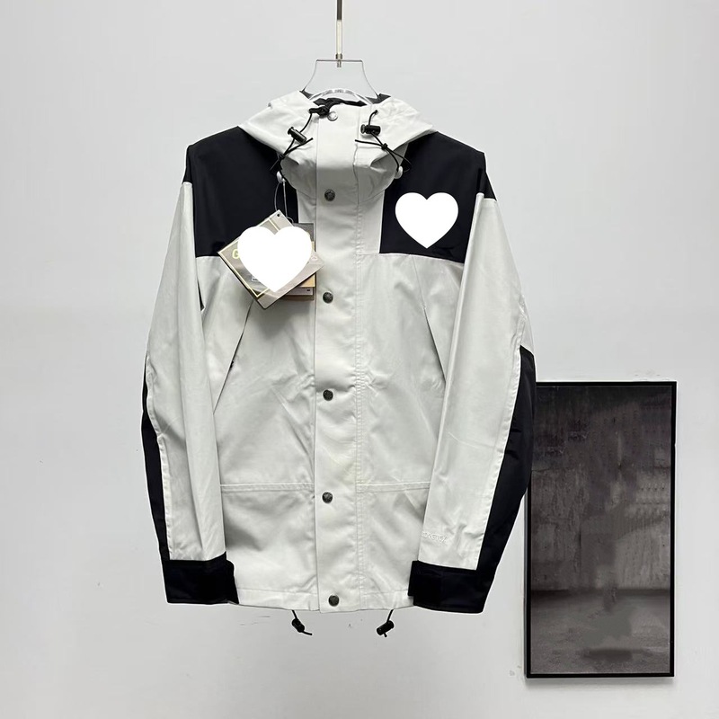莆田高版本美版tnf1990冲锋衣全压胶三合一秋冬防水情侣户外外套|undefined