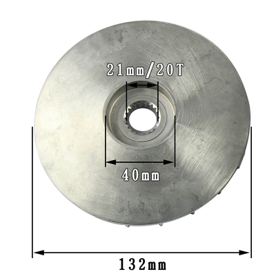 Linhai 400 Drive Wheel Lh400 Driven Wheel 5-Claw Atv400 Clutch Assembly 400Cc 27248-A (Motorcycle engine and accessories) - driving-wheel-air-impeller-03kg-bag-about-15x15x5cm