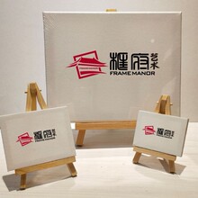 摆台帆布画框油画框儿童DIY绘画套装无框画木制字画实木画框定制