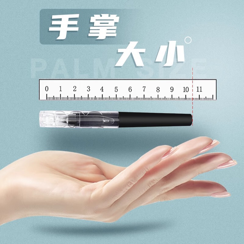 口袋笔简易学生中性笔圆珠笔商务签字笔黑短款便携式迷你水笔文具|undefined