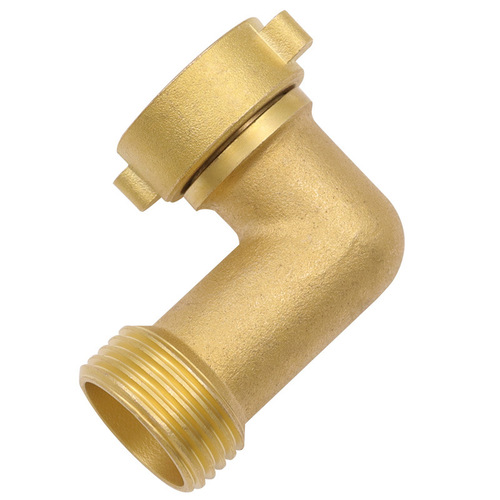 Wholesale garden hose 90 degree elbow connector garden water pipe elbow connector brass elbow movable interface