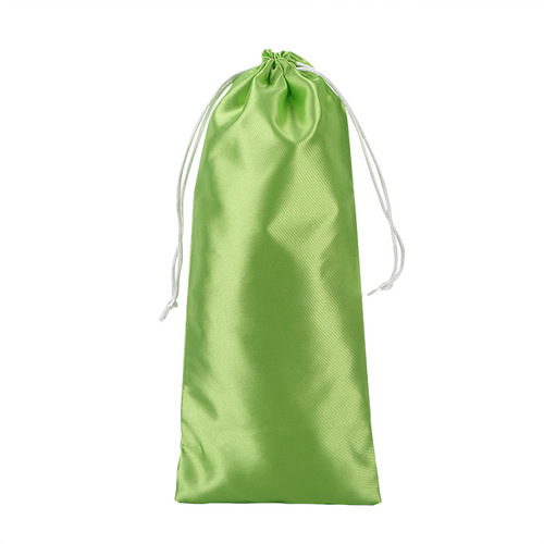 Wholesale imitation silk storage bag jewelry bag silk drawstring bag color printed satin drawstring bag satin bag