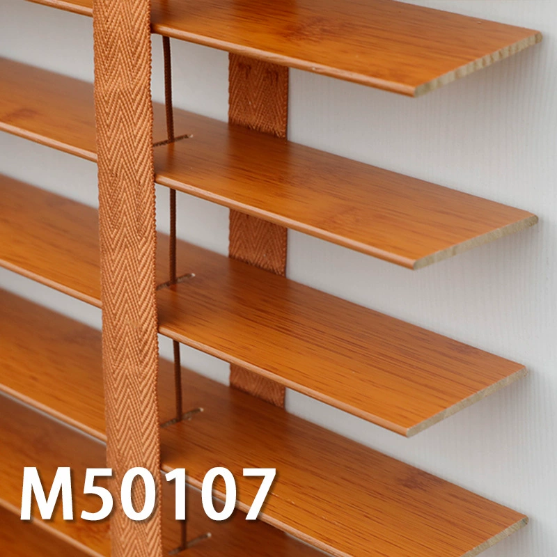 Basswood Solid Wood Blinds (Fugelin) — 5 cm Slats, Custom Width & Height