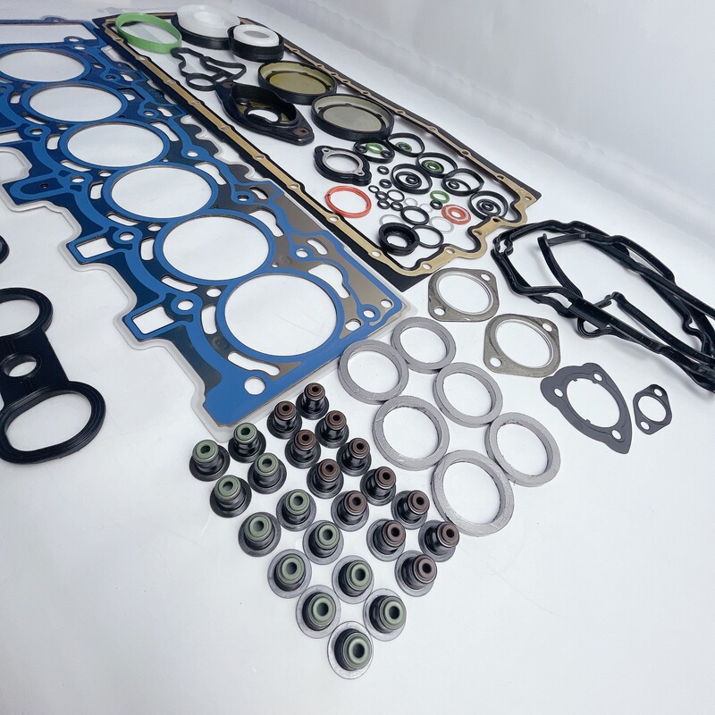 Kusma Oil-Resistant New Complete Full Gasket Seal Kit Suitable for Bmw N52B30 Gasoline Engine