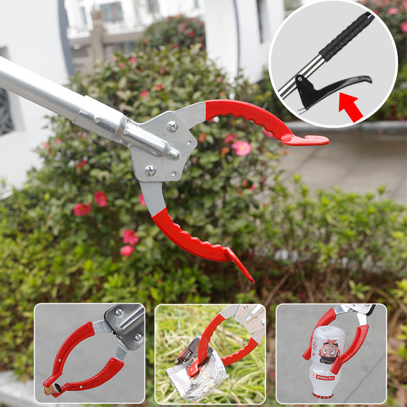Trash folder Long handle Pick up objects is Sanitation clip lengthen hygiene Pliers Extract Pliers Pickup Pick up objects is