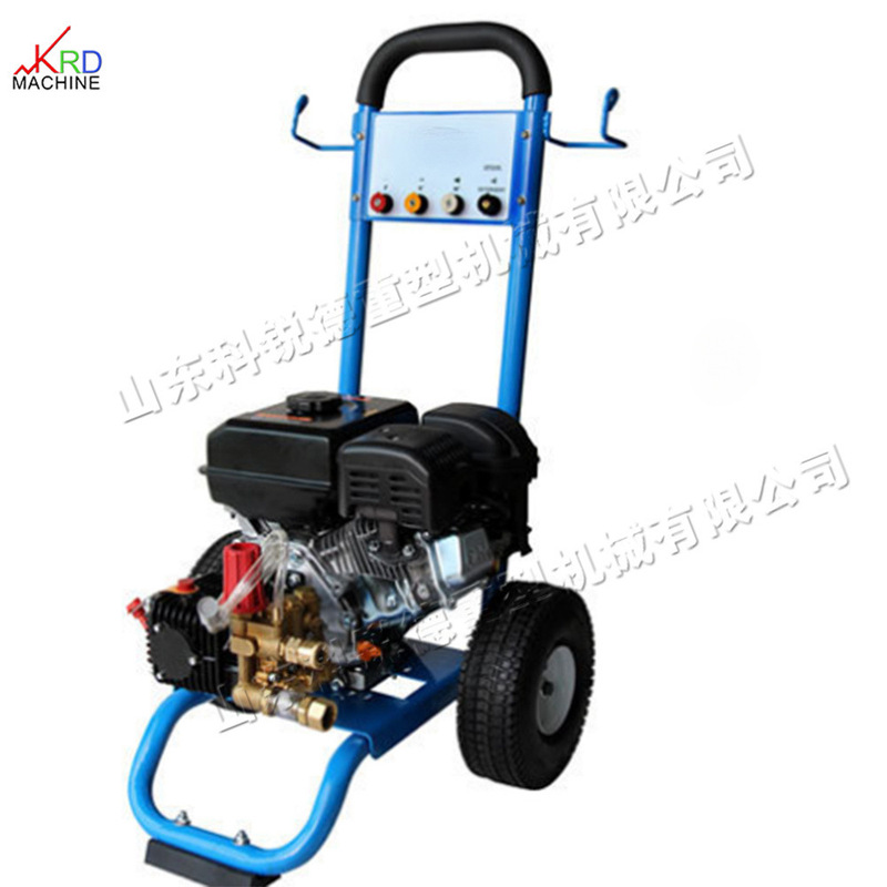 Full automatic high pressure cleaning machine hand push type small cleaning equipment commercial gasoline driven cleaning tool Full automatic high pressure cleaning machine hand push type small cleaning equipment commercial gasoline driven cleaning tool