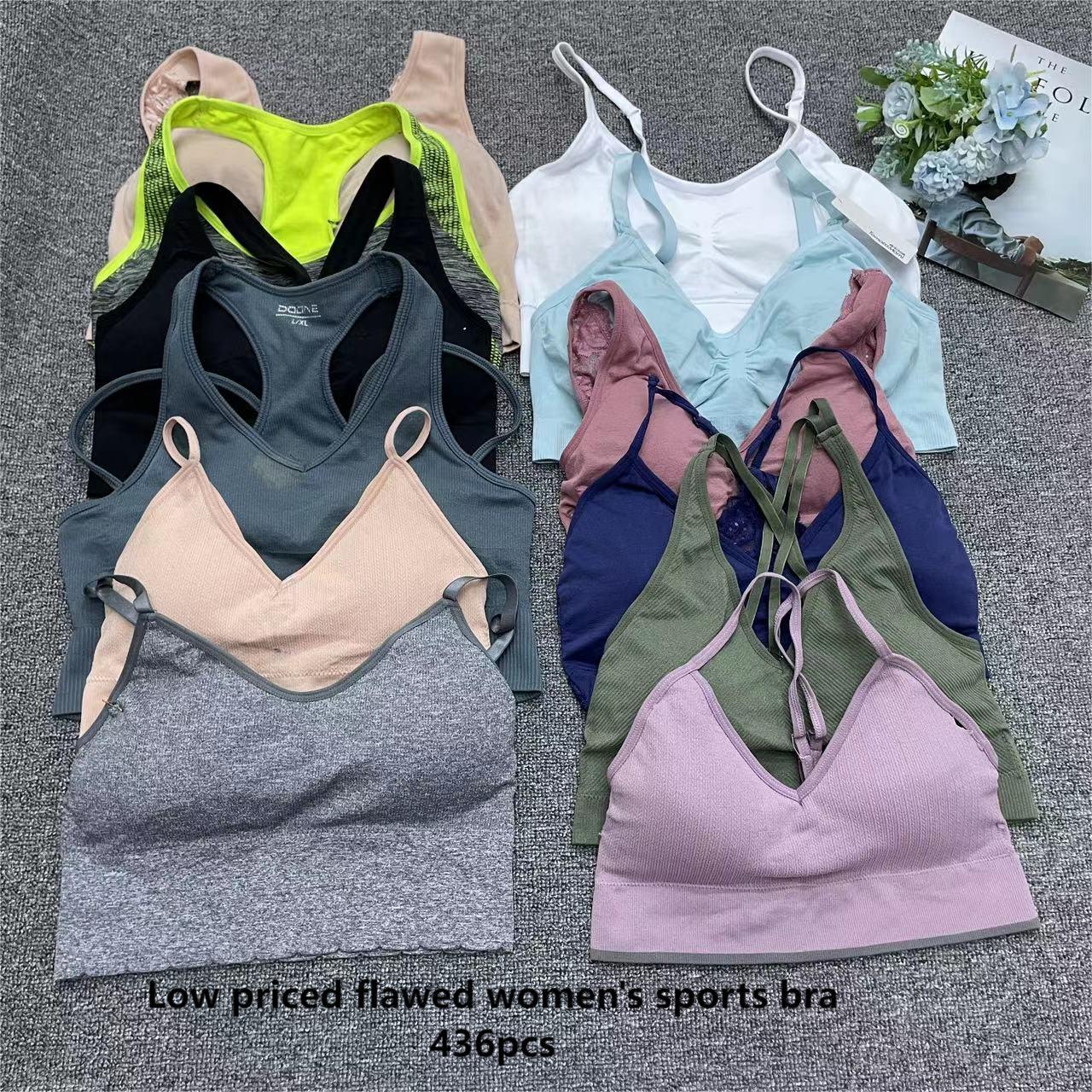 Diverso belleza de nuevo más vendido ropa interior de comercio exterior al por mayor estilo deportivo Inventario bajo precio despacho procesamiento defecto teñido