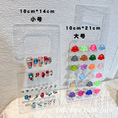 Insネイルフック展示板甲片打版カラーカード展示棚極光幻彩打板作品棚アクリル