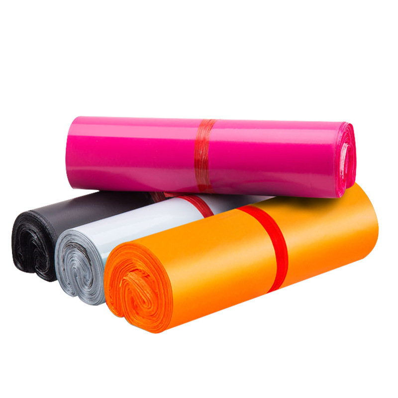 白色快递袋子服装打包袋彩色包装袋防水印花快递袋加厚破坏袋批发