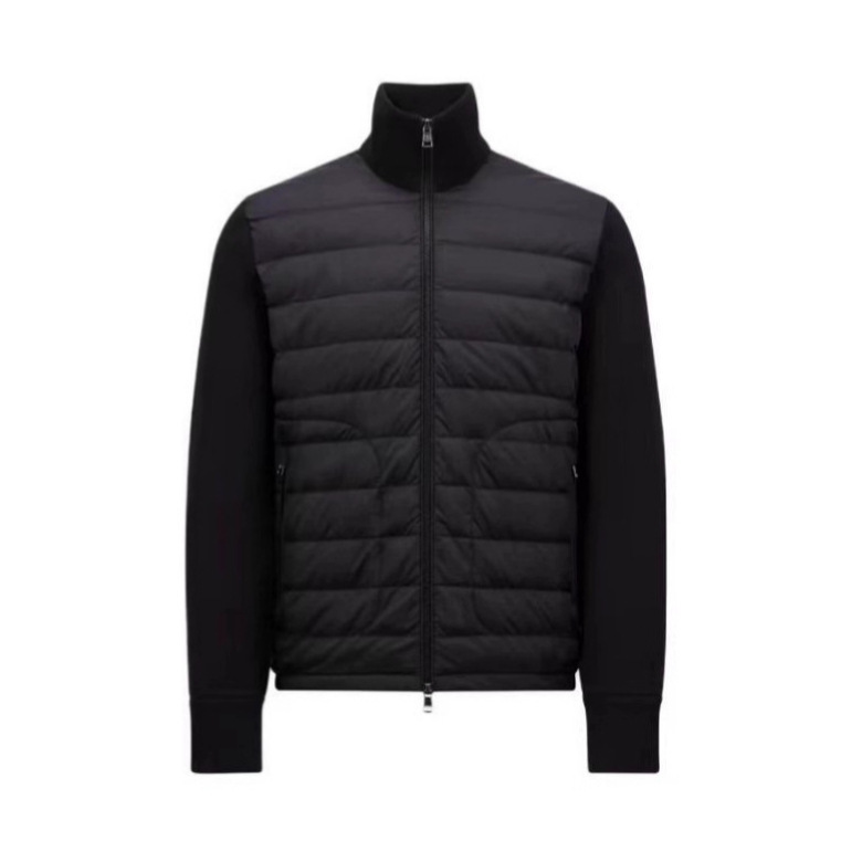 Padded Zip-Up Cardigan Padded Corduroy Knitted down Jacket M158 Padded Zip-Up Cardigan Padded Corduroy Knitted down Jacket M158