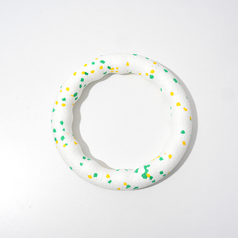 노란색과 녹색 점