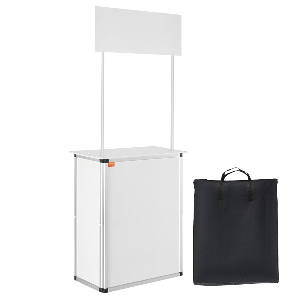 厂家推荐供应 热卖铝合金边框密度板防火板促销台