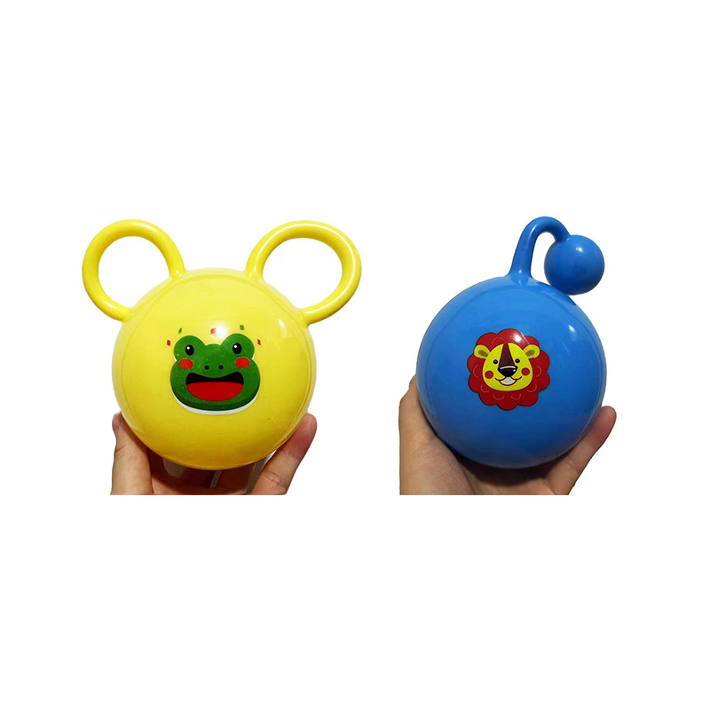 Nueva raqueta Bola de juguete inflable Niño deportes bola elástica tienda de juguetes para bebés bola pequeña bola suave de interior