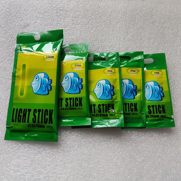 Fishing luminous sticks Ocean fluorescent sticks 2/10/5 pack 30m100m…