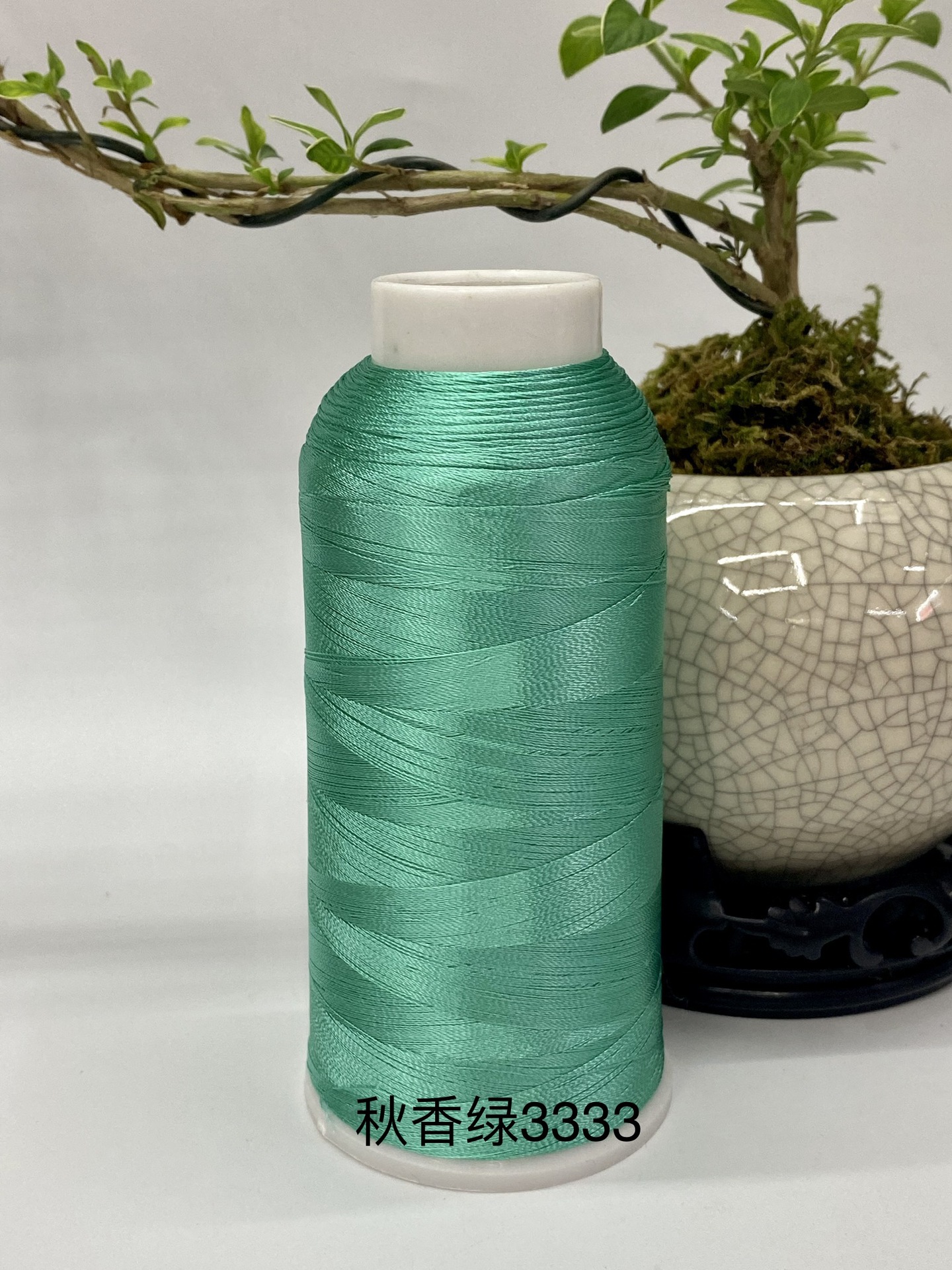 Qiuxiang 그린 3333*120D/2 레이온