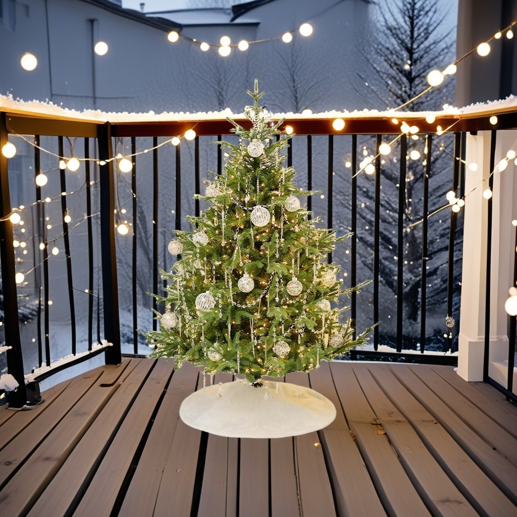 Gran árbol de Navidad decoración para el hogar 1.5 / 1.8m cifrado árbol desnudo ornamentación diy 2025 nuevo diseño de Navidad