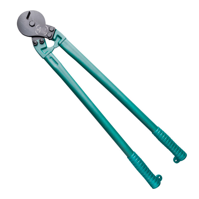 Tijeras de cuerda de alambre de acero de ventas de fábrica tijeras manuales de cable de acero de boca redonda tijeras de cuerda de alambre de acero de manganeso de 36 pulgadas de 24 pulgadas