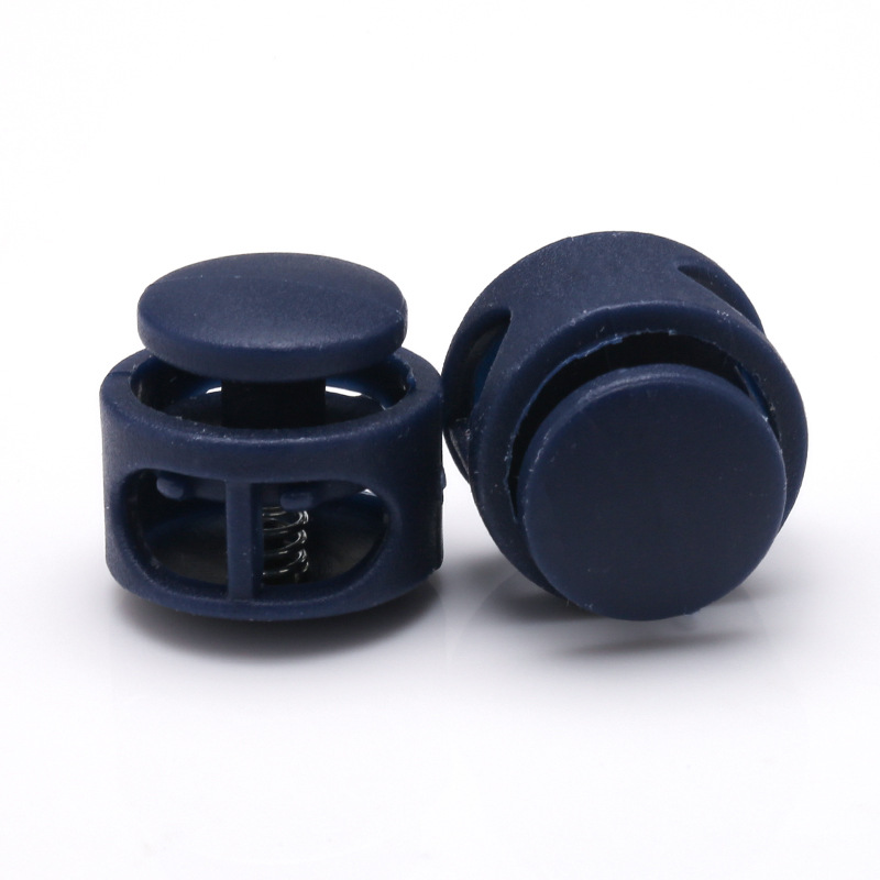 Soporte para hebillas de resorte de plástico teñidas a medida, mochilas, mochilas, zapatos antideslizantes, cintura de pantalón, hebillas de ajuste de cuerda