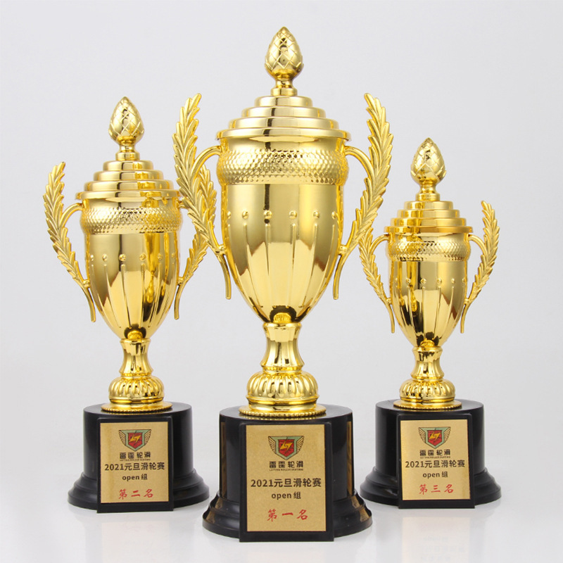 Trofeo de plástico para competición, trofeo de plástico al por mayor, trofeo infantil, adornos creativos, adornos de regalo, trofeo pequeño